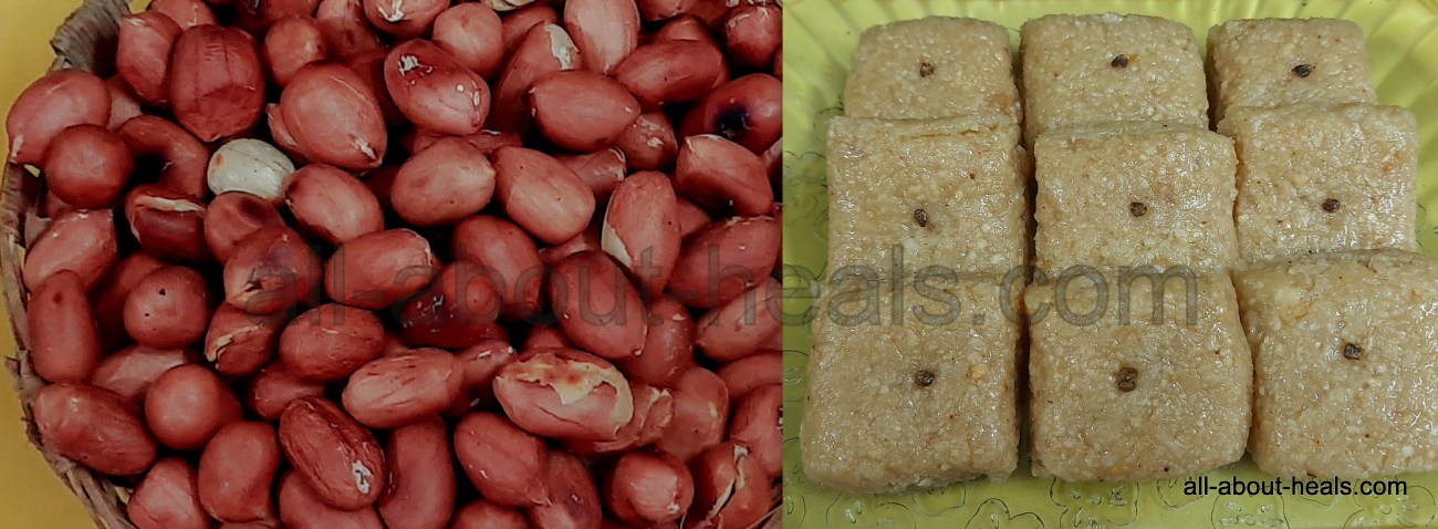 Peanuts Cubes / Barfi